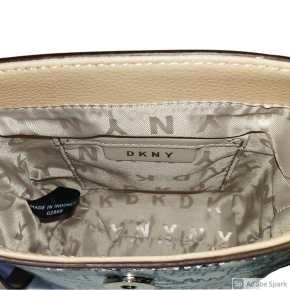 NWT DKNY Graffiti Cleo NS Phone Crossbody Bag - Picture 5 of 6